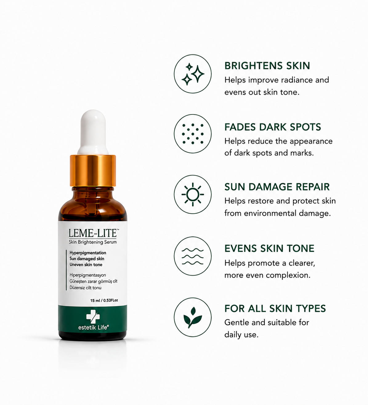 Leme-Lite Skin Brightening Serum - Image 3